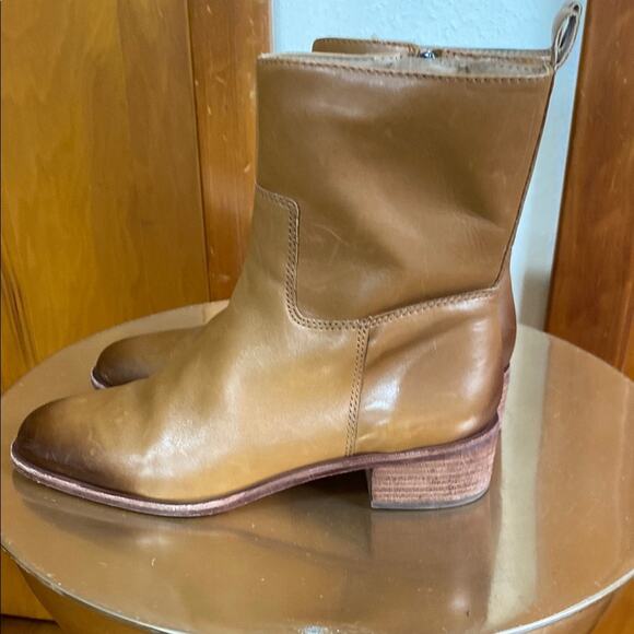 Botkier | Ramona Style Brown Leather Ankle Boots - Size 8 - Picture 12 of 16